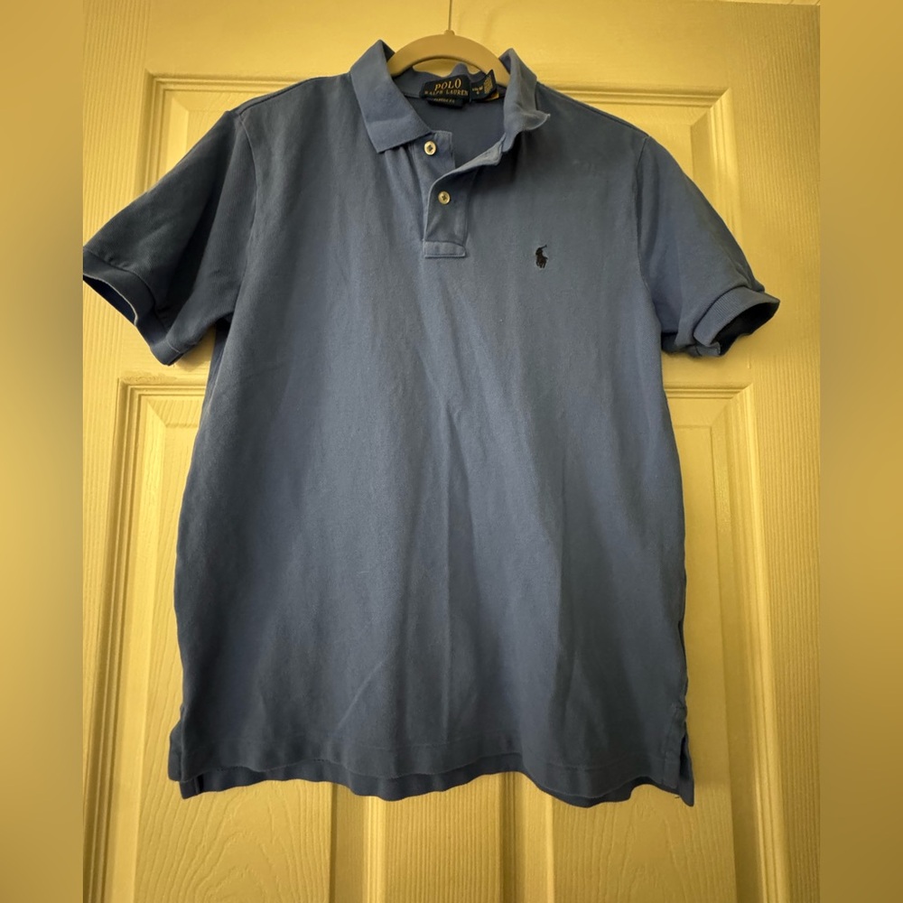 Polo by Ralph Lauren Boy's Classic Blue Polo Shirt